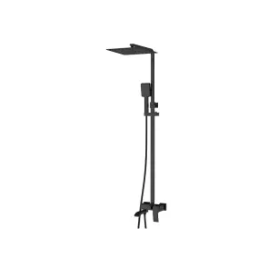 Душова колона із змішувачем Koer KB-56007-05 (Колір чорний) (KR3461) №2