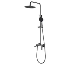 Душова колона Mixxus Premium DERBY 009-J GRAPHITE із змішувачем (MI6610)