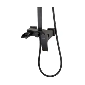 Душевая колонна со смесителем водопад Koer KB-58007-05 (Цвет Черный) (KR3463) №12
