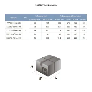 Насос вихревой скважинный 1.1кВт H 100(38)м Q 45(30)л/мин Ø96мм AQUATICA (DONGYIN) 45Km150 (777312) №3