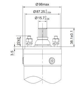 Насос центробежный скважинный 1.1кВт H 134(105)м Q 55(33)л/мин Ø102мм AQUATICA (DONGYIN) (777124) №10