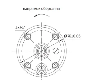 Насос центробежный скважинный 0.55кВт H 77(60)м Q 55(33)л/мин Ø102мм AQUATICA (DONGYIN) (777122) №11