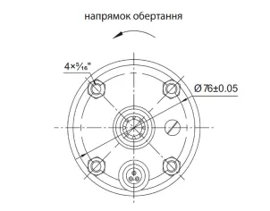 Насос центробежный скважинный 0.37кВт H 56(44)м Q 55(33)л/мин Ø102мм AQUATICA (DONGYIN) (777121) №12