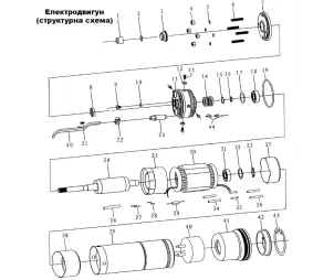 Насос центробежный скважинный 0.75кВт H 111(85)м Q 45(30)л/мин Ø80мм 50м кабеля AQUATICA (DONGYIN) (777404) №13