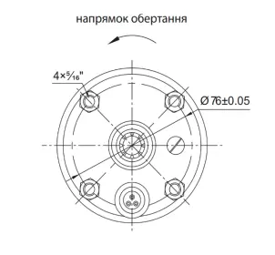 Насос центробежный скважинный 0.37кВт H 56(48)м Q 55(30)л/мин Ø102мм (кабель 40м) AQUATICA (DONGYIN) (777444) №22