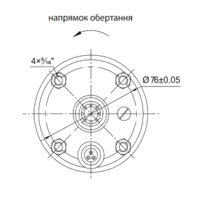 Насос центробежный 1.1кВт H 127(98)м Q 55(35)л/мин Ø102мм mid AQUATICA 4QJD3-18-1.1 (778125) №21