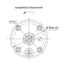 Насос центробежный 0.75кВт H 84(65)м Q 55(35)л/мин Ø102мм mid AQUATICA 4QJD3-12-0.75 (778123) №25