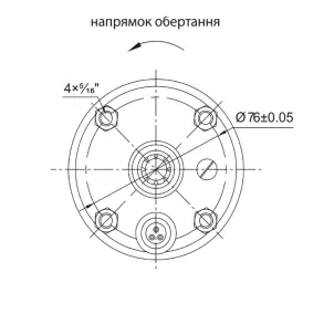Насос центробежный 1.1кВт H 127(98)м Q 55(35)л/мин Ø102мм 60м кабеля mid AQUATICA 4QJED3-18-1.1 (778445) №5
