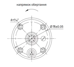 Насос центробежный 0.75кВт H 84(65)м Q 55(35)л/мин Ø102мм 45м кабеля mid AQUATICA 4QJED3-12-0.75 (778443) №21