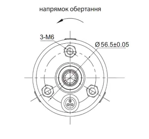 Насос відцентровий 0.75кВт H 91(68)м Q 45(30)л/хв Ø80мм mid AQUATICA 3QJD2-21-0.75 (778103) №17
