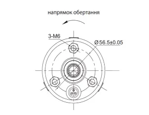 Насос центробежный 0.37кВт H 48(36)м Q 45(30)л/мин Ø80мм mid AQUATICA 3QJD2-11-0.37 (778101) №15