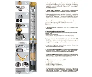 Насос скважинный центробежный 0.37кВт H 45(36)м Q 80(50)л/мин Ø94мм AQUATICA (DONGYIN) 3.5SDm3/8 (777112) №13