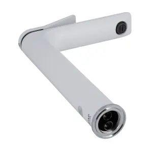 Смеситель Для раковины Qtap Presto высокий QTPRE269CRW45577 Chrome/White №3