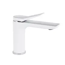 Смеситель Для раковины Qtap Presto QTPRE270CRW45576 Chrome/White