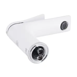 Змішувач для раковини Qtap Presto QTPRE270CRW45576 Chrome/White №3