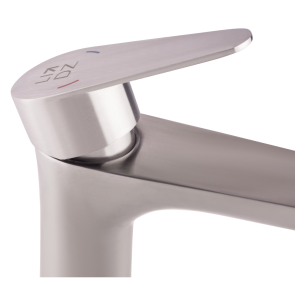 Смеситель Для раковины Lidz Vida 001F (k35) LDVID001FNKS34954 Nickel №3