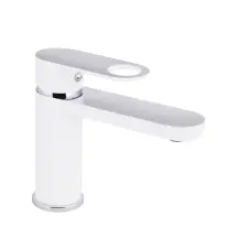 Смеситель Для раковины Qtap Jay QTJAY270CRW45551 Chrome/White