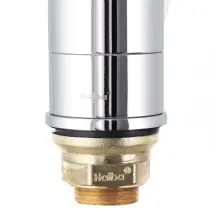 Смеситель для умывальника Haiba Magic 555 (15 см) с красной ручкой (HB0673)