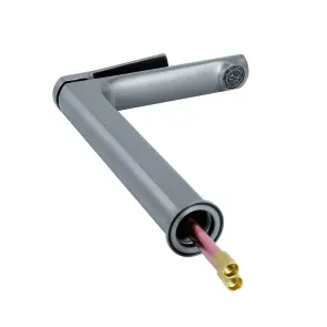 Смеситель Для раковины Qtap Slavonice высокий QTSLA269GMB45925 Gunmetal Black PVD №3