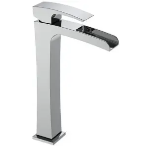 Смеситель для умывальника Koer KB-15007-01 высокий водопад (Цвет хром) (KR3448) №1