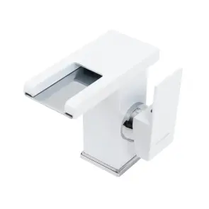 Смеситель для умывальника LED VALESO NSB015 белый №4