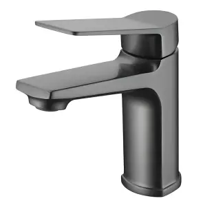 Смеситель для умывальника Mixxus Wilson 001 Graphite (Цвет графит) (MI7126) №1
