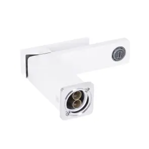 Змішувач для раковини Qtap Gemini QTGEM270CRW45675 Chrome/White №3