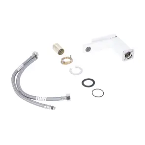 Змішувач для раковини Qtap Gemini QTGEM270CRW45675 Chrome/White №4