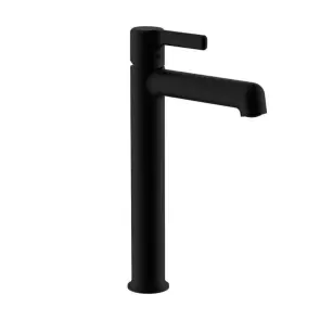 Змішувач для умивальника Haiba MarkUS 001 High Black (HB3972) №1