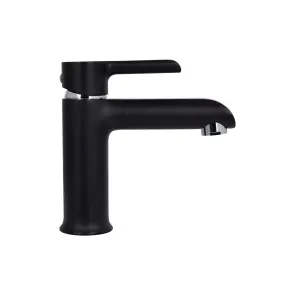 Смеситель Для раковины Qtap Grand QTGRABCR001F Chrome/Black №4