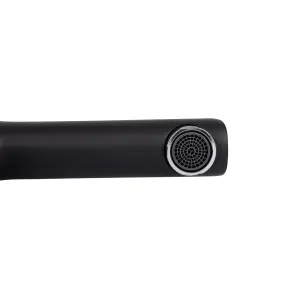 Смеситель Для раковины Qtap Grand QTGRABCR001F Chrome/Black №5
