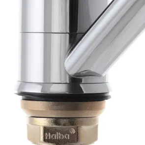 Змішувач для умивальника Haiba Zeon 555 (вилив 15 см) (HB0414) №3