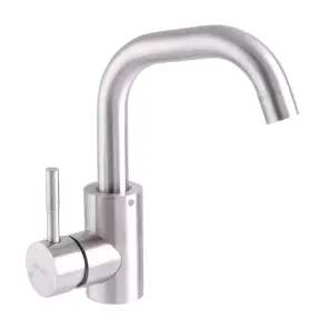 Змішувач для умивальника Mixxus SUS-001-G (SS2955) №1