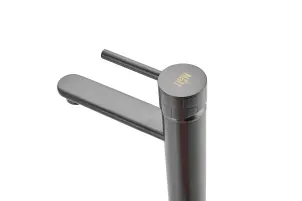 Графитовый кран с нержавеющей стали на раковину Nett VGr-99 №4