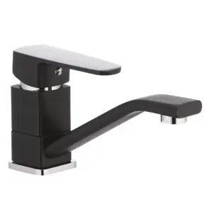 Змішувач для умивальника Mixxus Missouri 555 (вилив 15 см) чорний (MI0599) №1