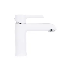Смеситель Для раковины Qtap Grand QTGRAWCR001F White №4