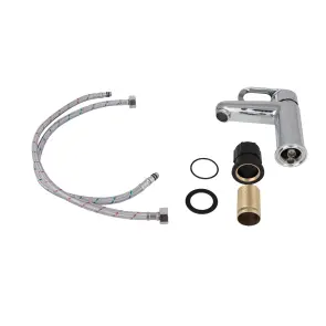 Смеситель Для раковины Lidz Latwa 001 (k35) LDLAT001CRM45412 Chrome №4