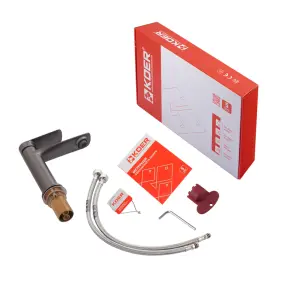 Змішувач для умивальника Koer KB-10028-07 (KR5292) №5