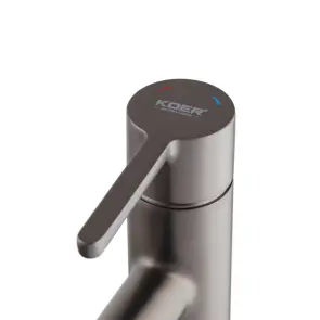 Змішувач для умивальника Koer KB-10029-07 Колір графіт (KR5495) №2