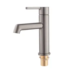 Змішувач для умивальника Koer KB-10029-07 Колір графіт (KR5495) №5