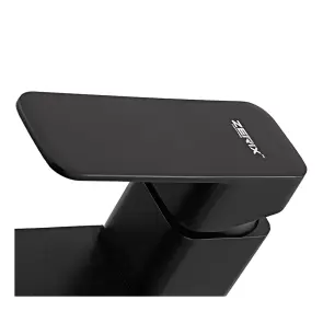 Змішувач для умивальника Zerix LEB1-123 Black (колір чорний) (ZX5570) №2
