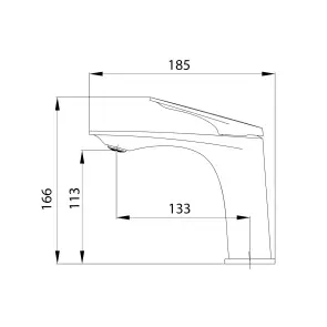 Смеситель Для раковины Qtap Vlasta New QTVLA270CRM45640 Chrome №2