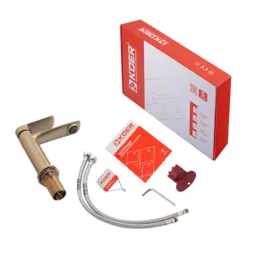 Змішувач для умивальника Koer KB-10028-12 (KR5291) №3