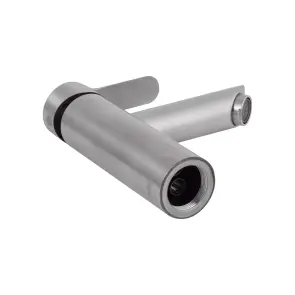 Змішувач для раковини Brinex Pure 001F низький Nickel BRIPUR001FNKL №3