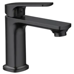 Змішувач для умивальника Mixxus Premium MONE 001 NUT Black (MI6774) №1