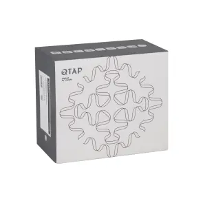 Смеситель Для раковины Qtap Gemini (с гигиеническим душем) QTGEM272GMB45692 Gunmetal Black PVD №8