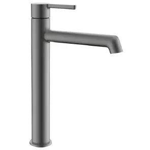 Змішувач для умивальника високий Koer KB-11029-07 Колір графіт (KR5496) №1