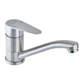 Смеситель для умывальника Mixxus NEO-004-15cm (нерж. сталь) (MI6179) №1