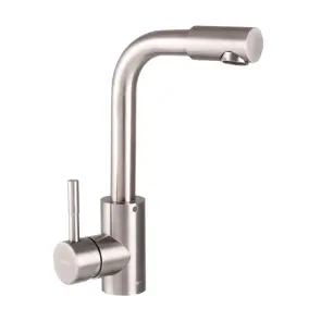 Змішувач для умивальника Haiba SUS 001-F (HB3894) №1