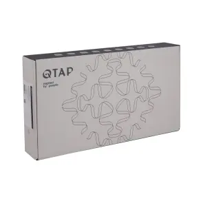 Змішувач для раковини Qtap Vlasta New високий QTVLA269GMB45653 Gunmetal Black PVD №5